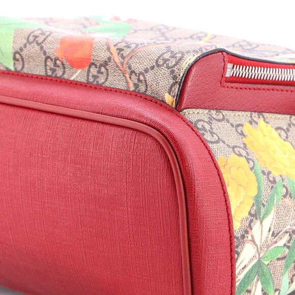 Gucci Zip Pocket Backpack Tian Print Gg #239130G83B - Picture 6 of 7